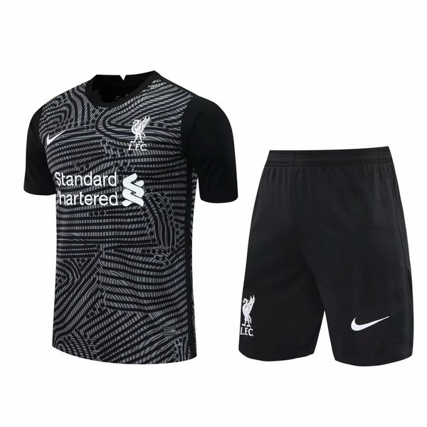 Entrenamiento Liverpool Conjunto Completo 2020-2021 Gris Negro